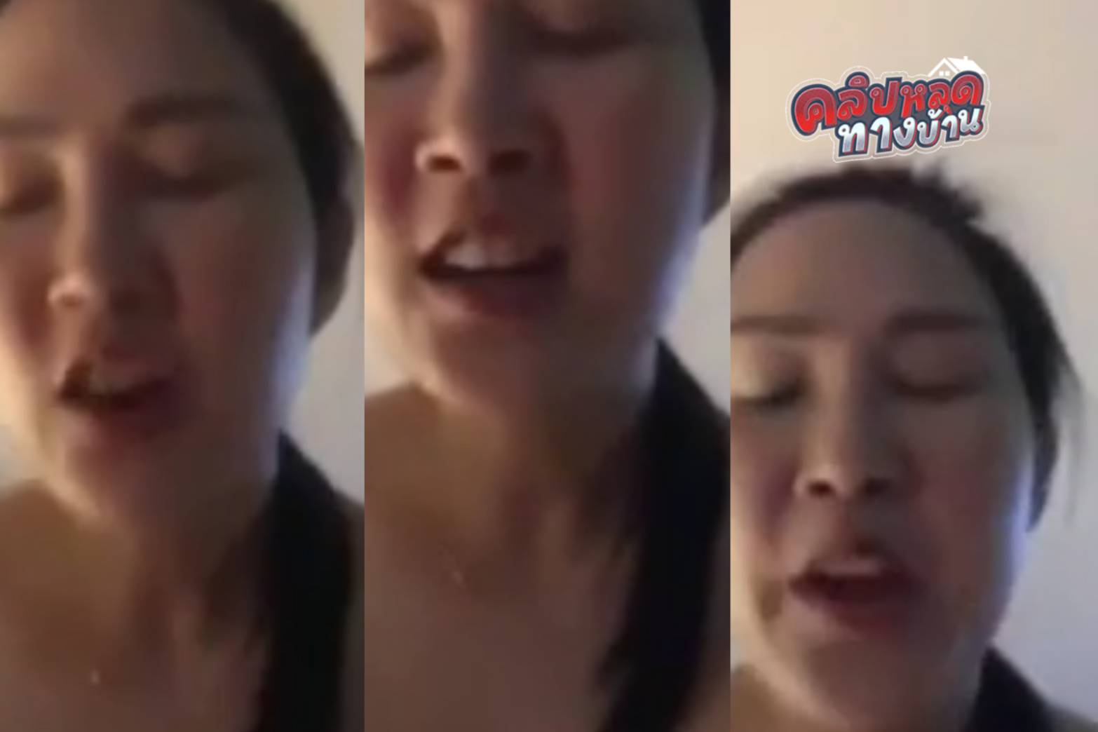 คลิปหลุดทางบ้านไทย เห็นหน้าชัด สาวใหญ่หน้าหมวยทนรงเจ้ ขึ้นขย่มเย็ดไปคุยไปเสียงไทยชัดเจน ลีลาโยกเอวโคตรดี