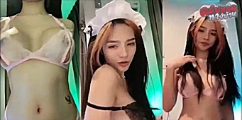 คลิปหลุดทางบ้าน Onlyfans Kaijeaw ไลฟ์สดน้องไข่เจียว สาวสวยวัยรุ่นหุ่นเด็ด มาเต้นร่อนเอวส่ายหีไลฟ์สดยั่วเย็ด เปิดอกโชว์เต้านมโตๆแหกง่ามหีเขี่ยเม็ดแตดรัวๆ ร้องครางเสียวโคตรเด็ด ทำเอาเงี่ยนจนหำแข็งเลย นมสวยหีโหนกน่าเย็ดสุดๆ