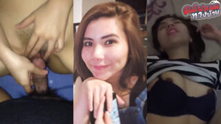 คลิปหลุดทางบ้าน สาวใหญ่หน้าตาดีโดนแฟนจับซอยหีหุ่นแม่งโคตรดีหน้าตาในคลิปก็สวยนะแต่ซอยเบาๆหน่อยละกันเตียงจะพัง