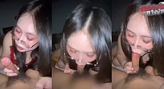 คลิปหลุดทางบ้าน Onlyfans Seenan น้องซีแนน ชายแท้เล็บเจลกลายเป็นสาวดุ้น นัดคู่เทพมาเย็ดแก้เงี่ยน ใส่ชุดแดงก้มอมควยชักว่าว โม๊กควยจนแข็งเต็มลำ ก่อนเย็ดกันอย่างเสียว กระแทกประตูหลังรัวๆน้ำแตกใน