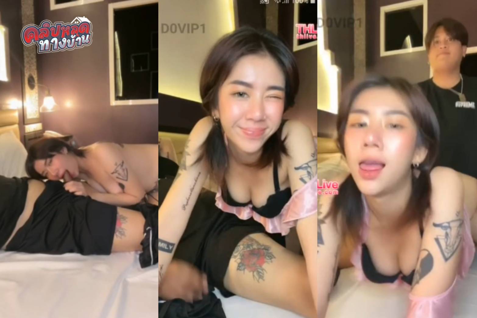 THlive คู่เทพ น้องกัน กับผัวของนาง อมควยปลุกเล้า แล้วหันหีให้เอาควยเสียบเย็ดท่าหมา ซอยหีไม่ยั้ง เย็ดจนน้ำเงี่ยนแตกใน